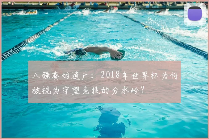 八强赛的遗产：2018年世界杯为何被视为守望竞技的分水岭？
